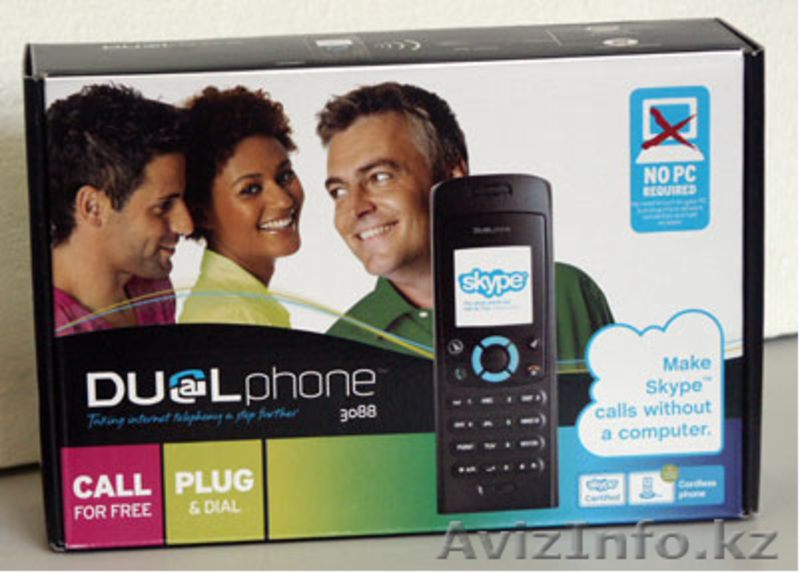 Skype телефон Dualphone 3088 - Изображение #2, Объявление #304233