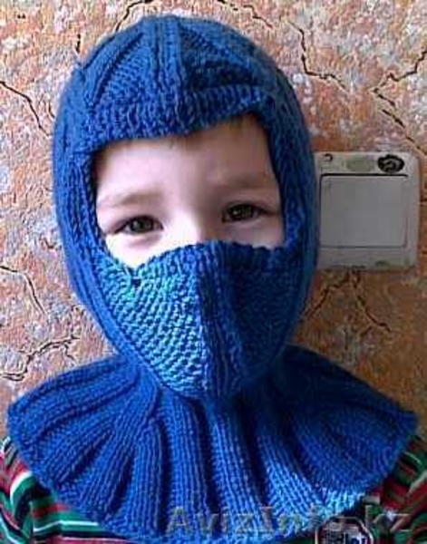 Шапка-шлем. Свяжу на заказ - Изображение #1, Объявление #388318