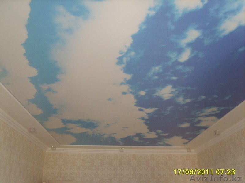 Кожаный, каменный, пробковый паркет. Натяжные потолки. - Изображение #1, Объявление #408322