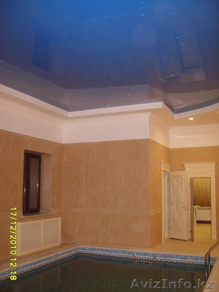 Кожаный, каменный, пробковый паркет. Натяжные потолки. - Изображение #2, Объявление #408322