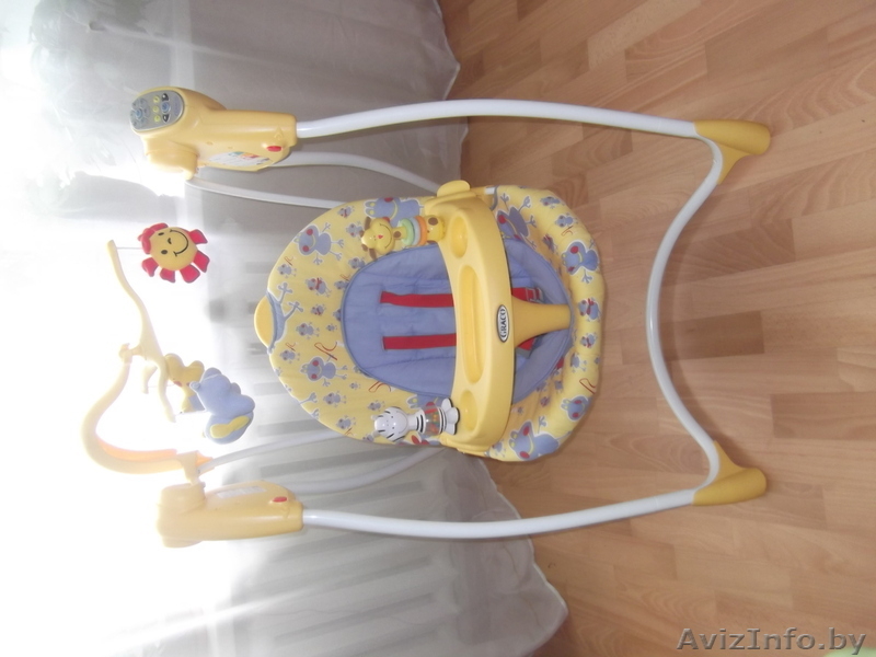 Продам качельку для детей отрождения до 1.6. Т 537010 - Изображение #2, Объявление #454508