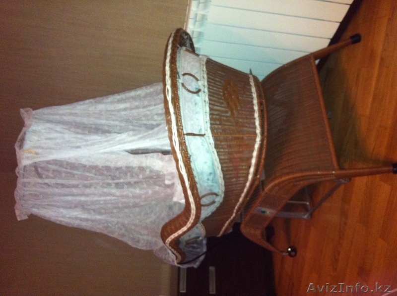 Срочно продам колыбельку «ротанговую» - Изображение #1, Объявление #520655