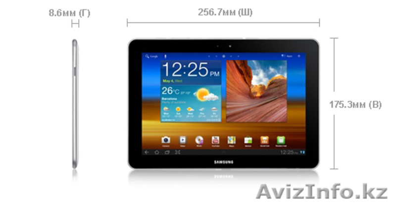 Планшетник Samsung GALAXY Tab 10.1 (Срочно! Торг!) - Изображение #2, Объявление #600149