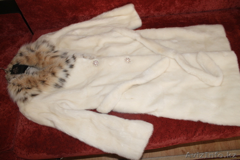 Продам норковую, белую шубу - Изображение #2, Объявление #586260