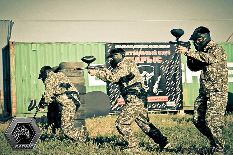 Пейнтбол в Астане - Изображение #1, Объявление #738287