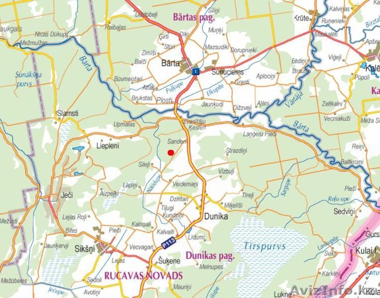 Участок в Лиепайской районе, Латвия + прибыль за аренду 1600EUR в год - Изображение #2, Объявление #739540