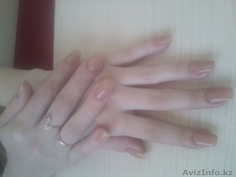 2000тенге наращивание ногтей акрилом. - Изображение #4, Объявление #627143