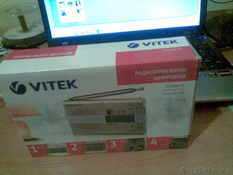 ПортативныйРадиоприемник Цифровой "VITEK" - Изображение #1, Объявление #799873