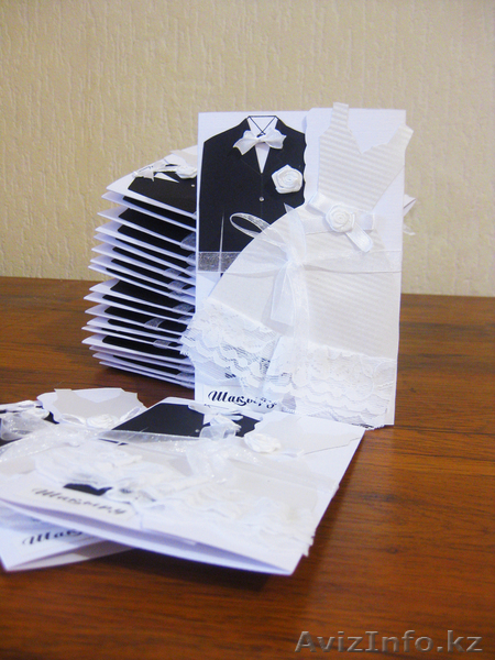 Пригласительные, рассадка, бонбоньерки ручной работы в Астане - Изображение #3, Объявление #844922