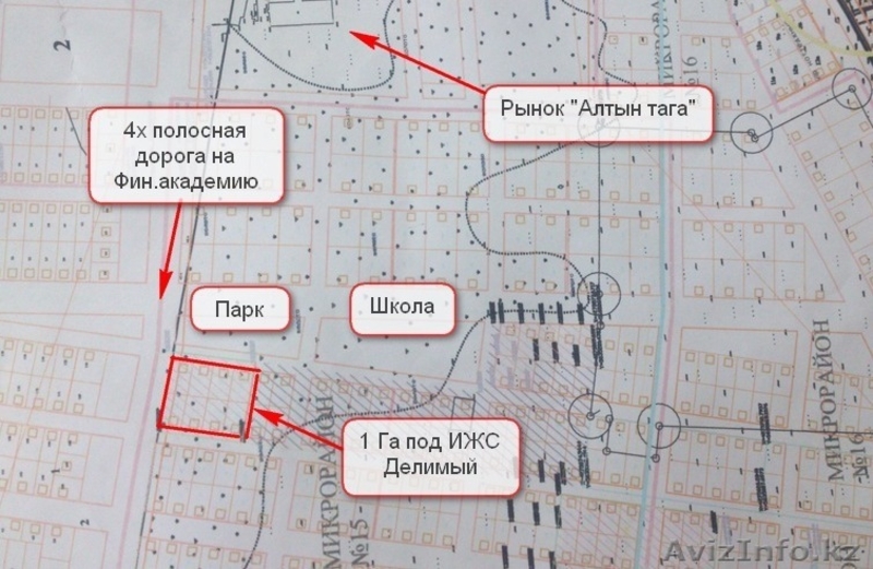 1 Га под ИЖС Косши - Изображение #1, Объявление #885158