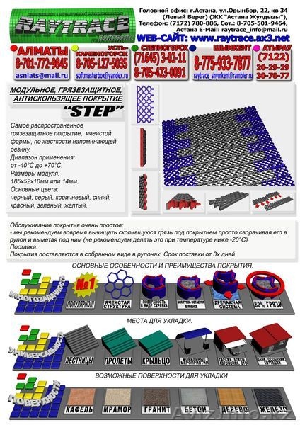 Антискользящие и грязезащитные напольные покрытия! - Изображение #2, Объявление #132092