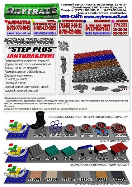 Антискользящие и грязезащитные напольные покрытия! - Изображение #3, Объявление #132092