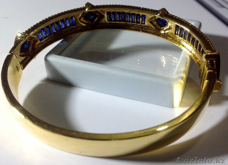 Продам Золотой Браслет с Сапфиром за 5000$ - Изображение #3, Объявление #932242