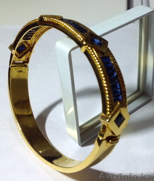 Продам Золотой Браслет с Сапфиром за 5000$ - Изображение #4, Объявление #932242