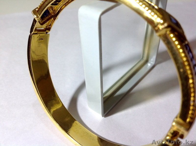 Продам Золотой Браслет с Сапфиром за 5000$ - Изображение #5, Объявление #932242