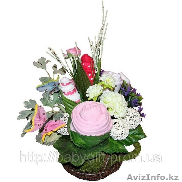 Слепки ручек и ножек,торты из подгузниковов,бэби-букеты - Изображение #6, Объявление #967081