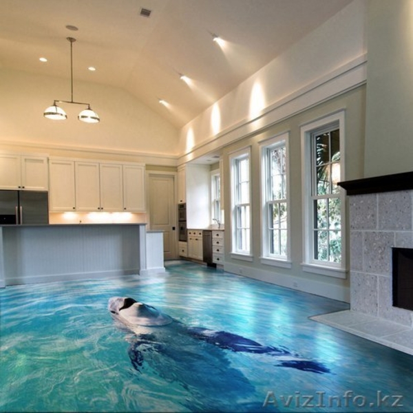 Изготовление и установка наливных 3D полов - Изображение #2, Объявление #1024345