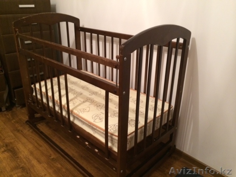 Продается детская деревянная кровать фирмы "Наша мама" - Изображение #2, Объявление #1023236