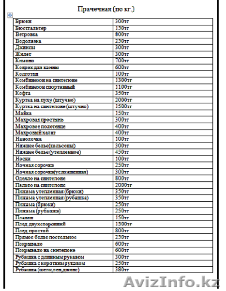 Прачечная \"Жетысу\" - Изображение #1, Объявление #1035128