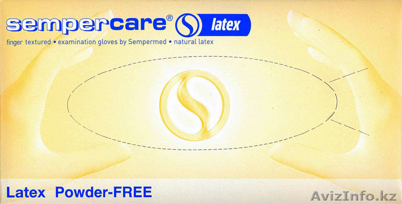 ПРОДАЮ Перчатки медицинские "Sempercare" однократного хлорирования - Изображение #3, Объявление #1038515