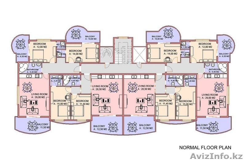 Недвижимость от застройщика 50 м. от пляжа ,Турция Армони Хоумс - Изображение #9, Объявление #1059600