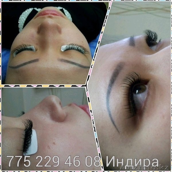 Наращивание ресниц в Астане качественно ! гарантия !за 4500 недорого  - Изображение #2, Объявление #1078428