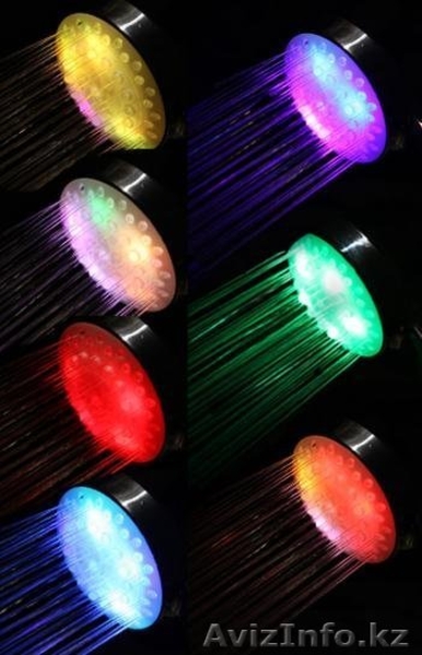 Цветная светодиодная насадка на душ LED 7 Color  - Изображение #2, Объявление #1128190