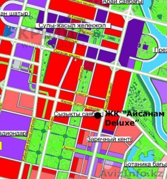 3-х комн. в ЖК Айсанам де Люкс - Изображение #1, Объявление #1170665