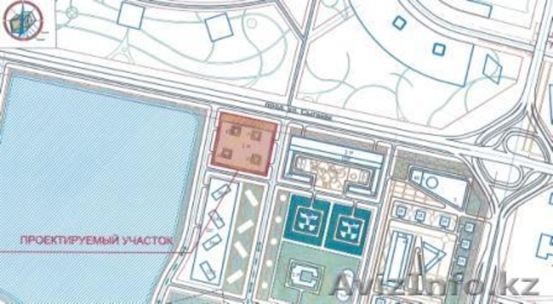 * ЖК  "Туран Сыганак" 1ком.кв 45,27кв.м  - Изображение #3, Объявление #1189789