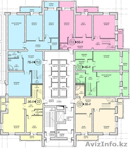 3 ком.кв 143,02кв.м ЖК "Азия +" - Изображение #2, Объявление #1189981