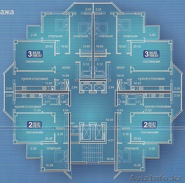 3 ком.кв 109 кв.м ЖК "Столичный" - Изображение #2, Объявление #1190913