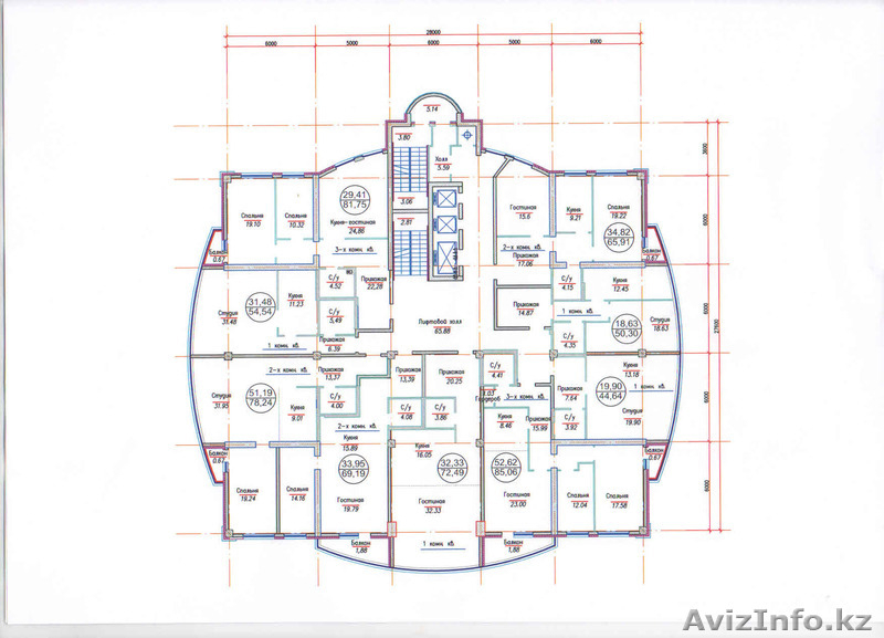 2 ком.кв 69,19 кв.м ЖК "Жануя" - Изображение #2, Объявление #1190919