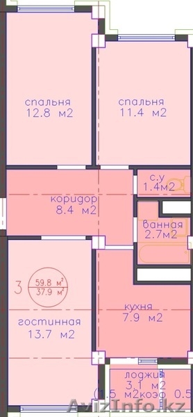 ЖК КУТТЫ МЕКЕН РАССРОЧКА 1 ГОД БЕЗ НАЦЕНКИ 50% ПЕРВОНАЧАЛЬНЫЙ ВЗНОС  - Изображение #5, Объявление #1201376