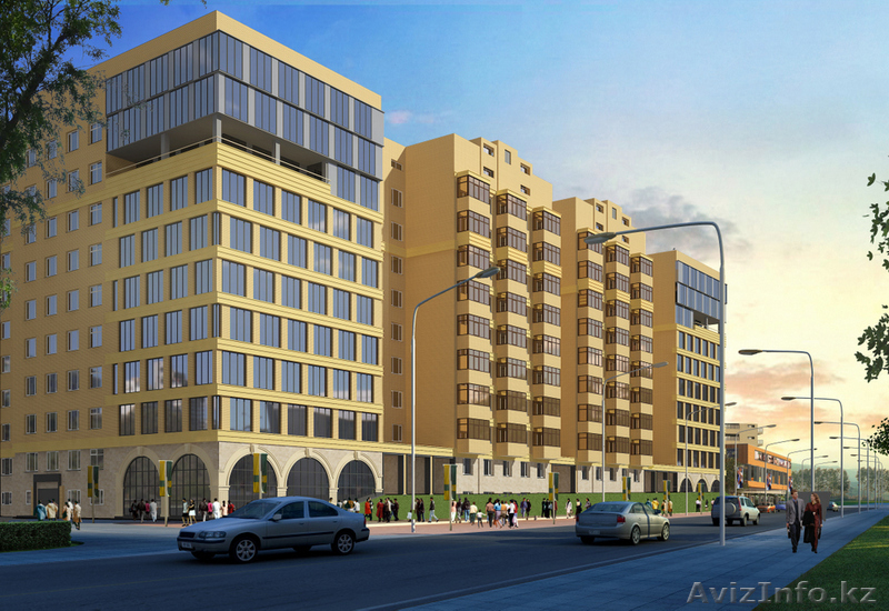 Жилой комплекс "Алтын Босага" 2 ком. 69,6 кв. - Изображение #3, Объявление #1210688