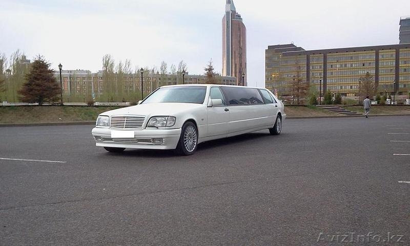 Лимузин Mercedes-Benz S-class W140 для любых мероприятий в Астане. - Изображение #1, Объявление #1220072