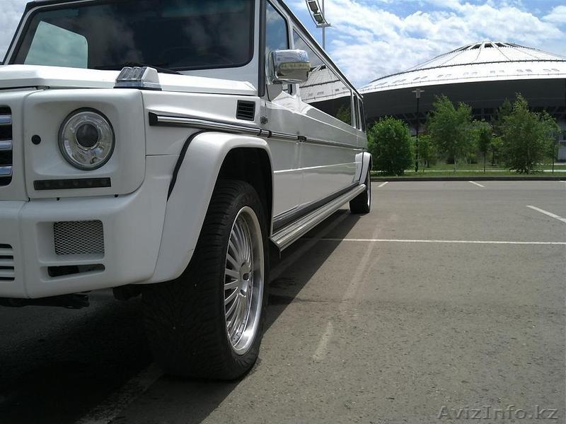 Прокат лимузина Mercedes-Benz Gelandewagen для любых мероприятий в городе Астана - Изображение #4, Объявление #1221027