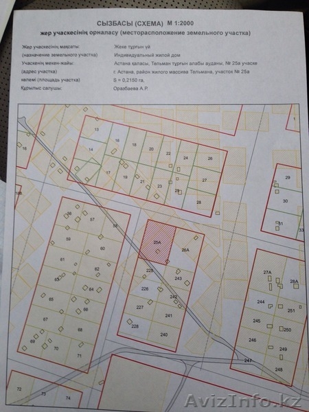 Срочно продам участок в Астане на Левом берегу под ИЖС - Изображение #2, Объявление #1214312