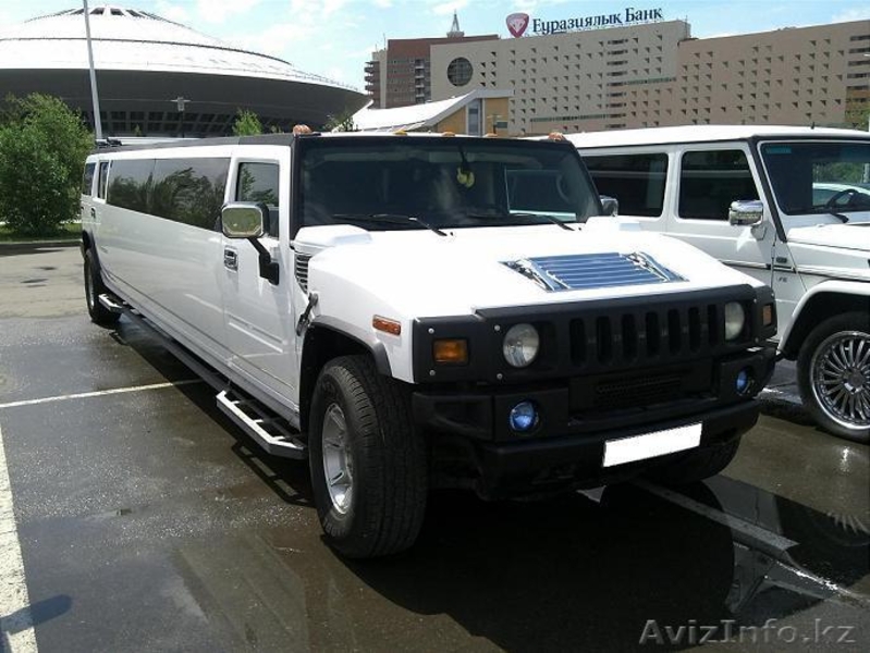 Лимузин Hummer H2 для свадьбы в Астане. - Изображение #1, Объявление #1229480
