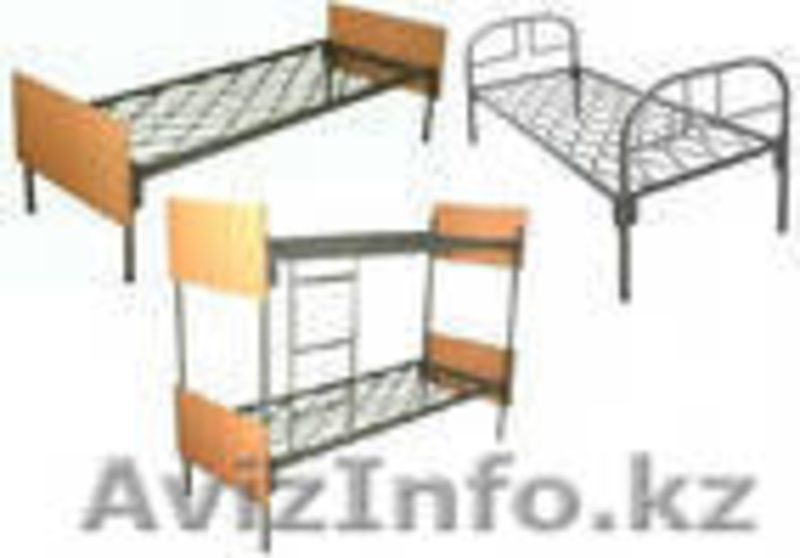 Металлические кровати с ДСП спинками для гостиниц, больниц - Изображение #3, Объявление #1265751