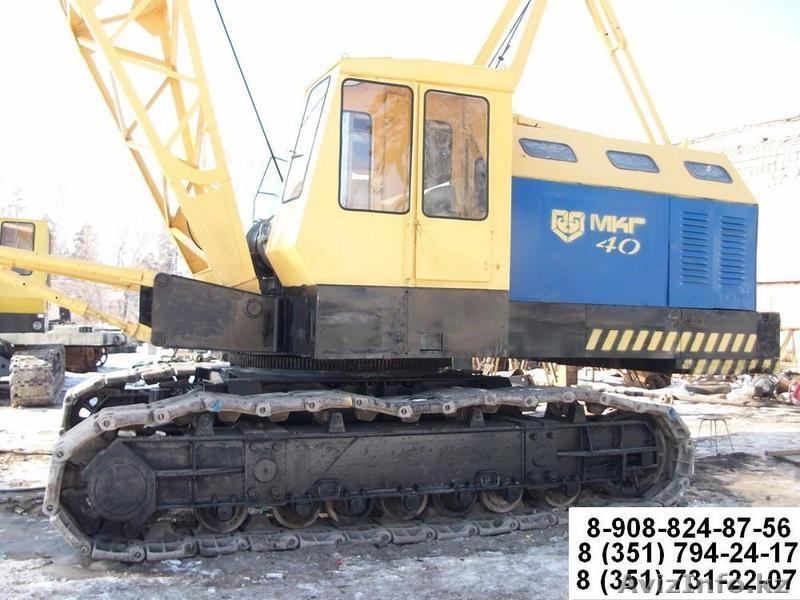 В продаже имеются гусеничные краны МКГ-25, МКГ-25 БР, МКГ-25.01, МКГ-40. Кранам  - Изображение #2, Объявление #1259130