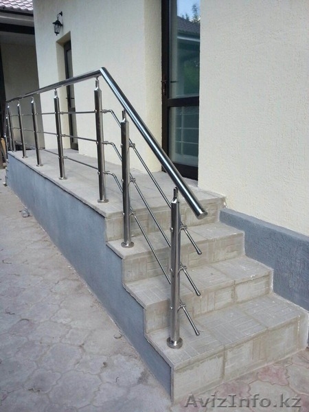 Установка лестничных перил и ограждений из нержавеющей стали - Изображение #1, Объявление #1274561