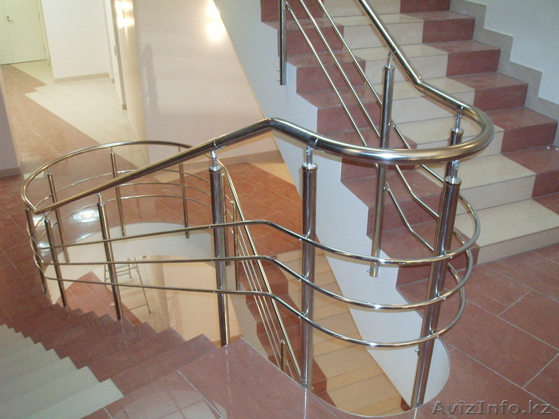 Установка лестничных перил и ограждений из нержавеющей стали - Изображение #3, Объявление #1274561