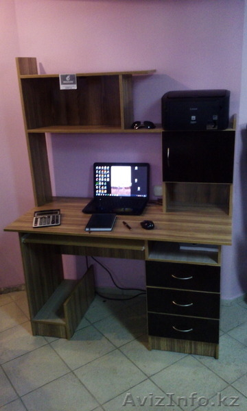 REZON Стол компьютерный БСК 05 1250*600*1680h столешница 750h - Изображение #1, Объявление #1274302