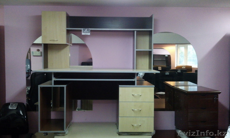 REZON Стол компьютерный БСК 02 1410*600*1400h  столешница 750h - Изображение #1, Объявление #1274307