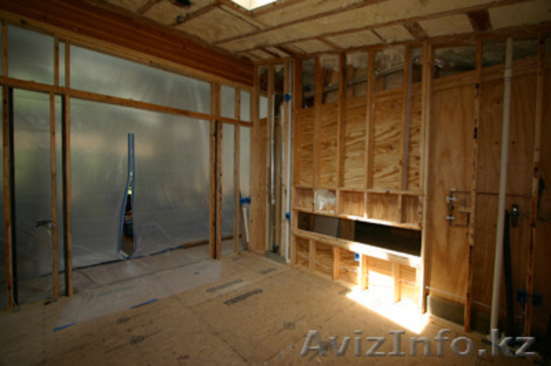 Утепление наружной, внутренней стены дома. Утепление пеноизолом - Изображение #1, Объявление #1295502