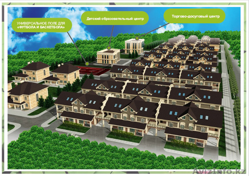 Коттеджный городок VILLAGE  - таунхаус 157,48 кв.м. - Изображение #2, Объявление #1295132