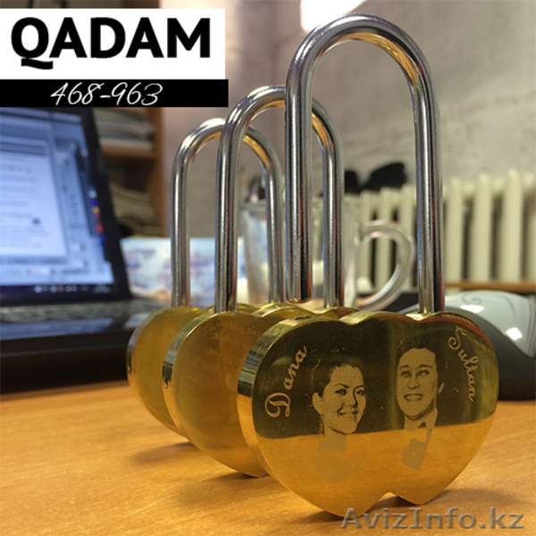 коробка с замком любви и цветами_Алмазный фото гравер  - Изображение #3, Объявление #1298546