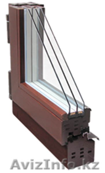 Европейские деревянные и дерево-алюминиевые окна от "Квин-Свиг Казахстан" - Изображение #2, Объявление #1303023