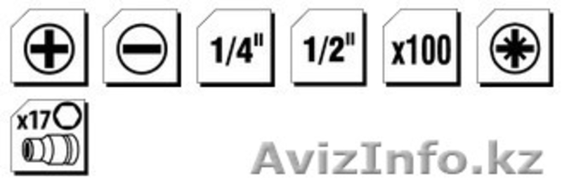 Набор ручного слесарного инструмента 100 шт. Top Tools 38D210  - Изображение #1, Объявление #1320422