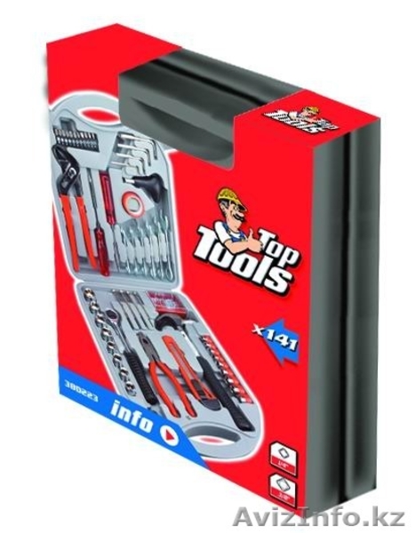 Набор ручного слесарного инструмент 141шт. Top Tools 38D223 - Изображение #3, Объявление #1320441